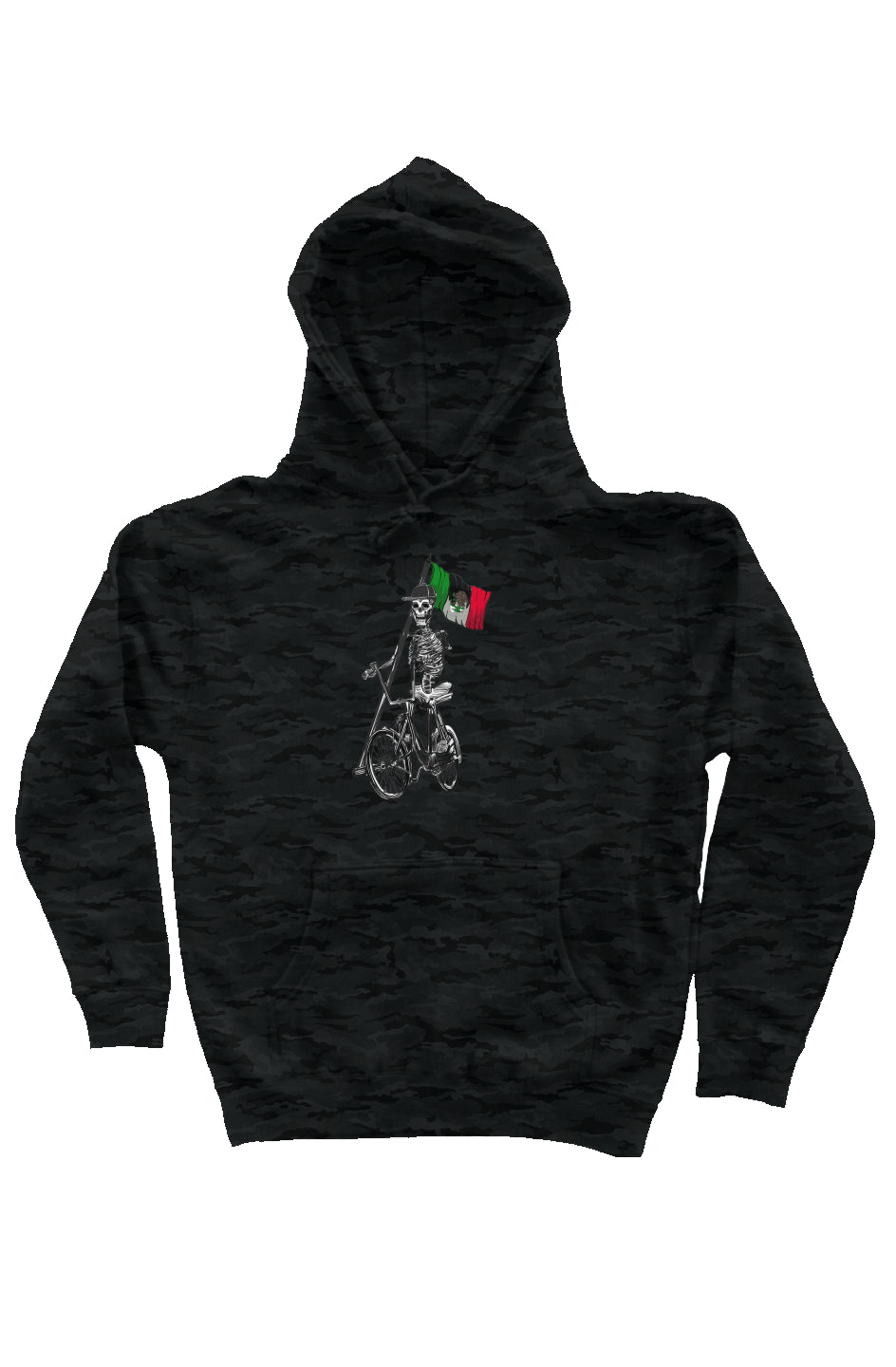 Camo Black Heavyweight Hoodie