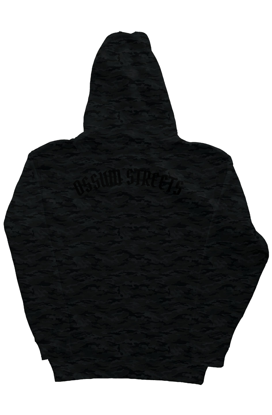 Camo Black Heavyweight Hoodie